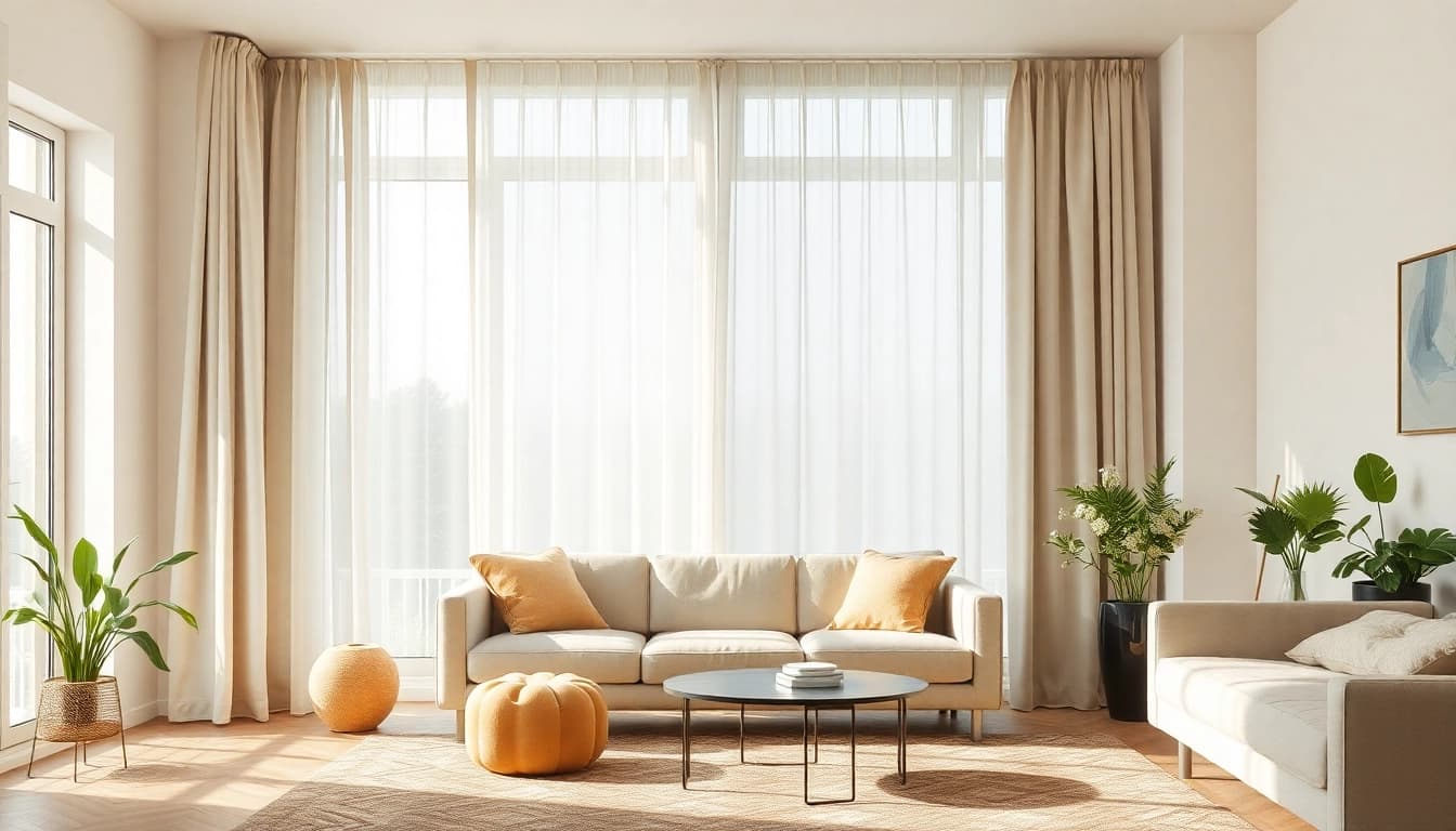 Gestalten Sie Ihr Zuhause mit einem eleganten Plissee nach Maß, das im Licht schimmert und stilvoll wirkt.
