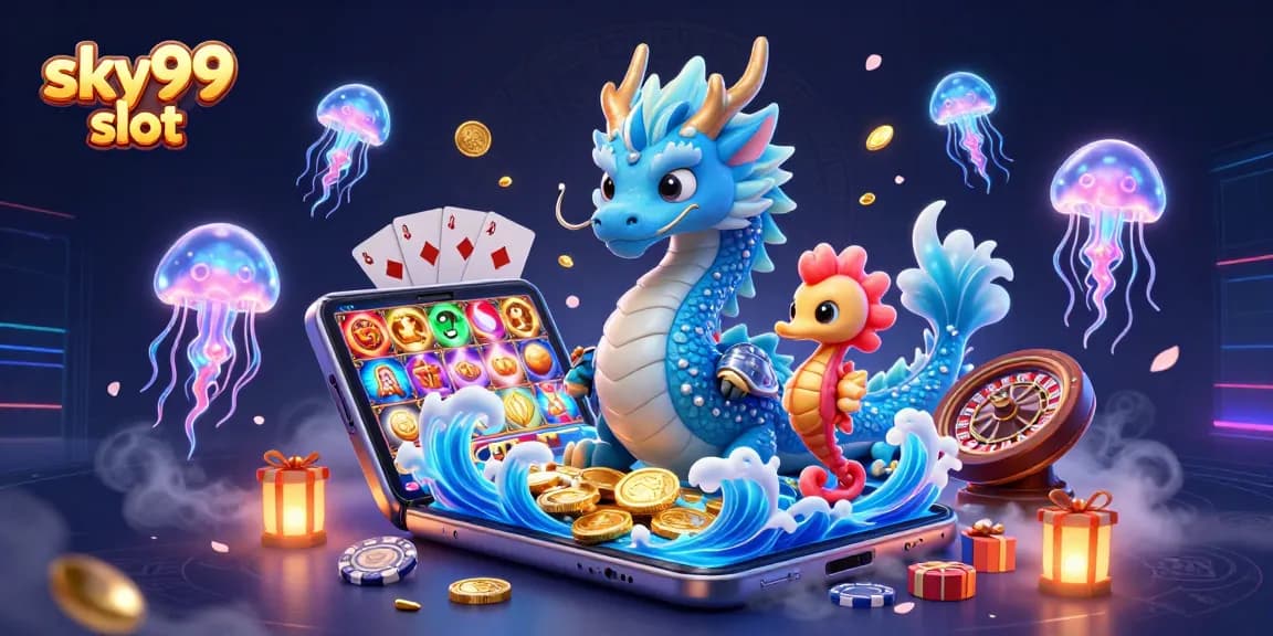 Terlibat dengan pengalaman bermain sky99 slot yang memukau dengan karakter yang cerah dan elemen dinamis.