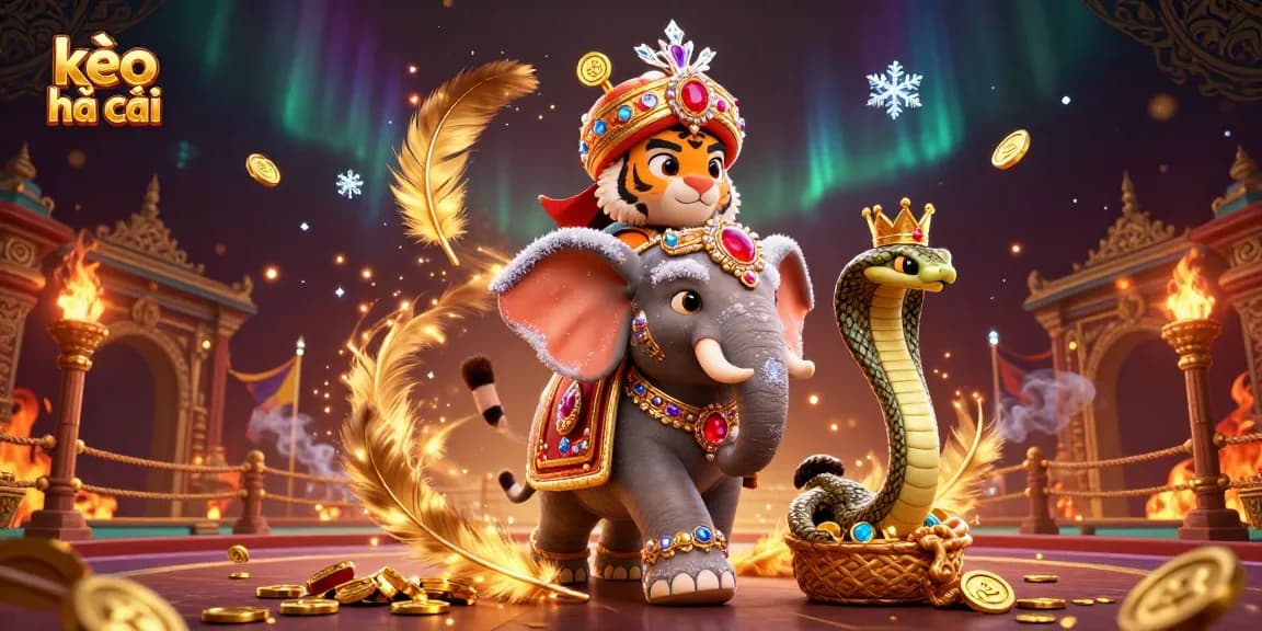 Engaging kèo nhà cái sports betting visual capturing the excitement of wagering with vibrant characters and elements.