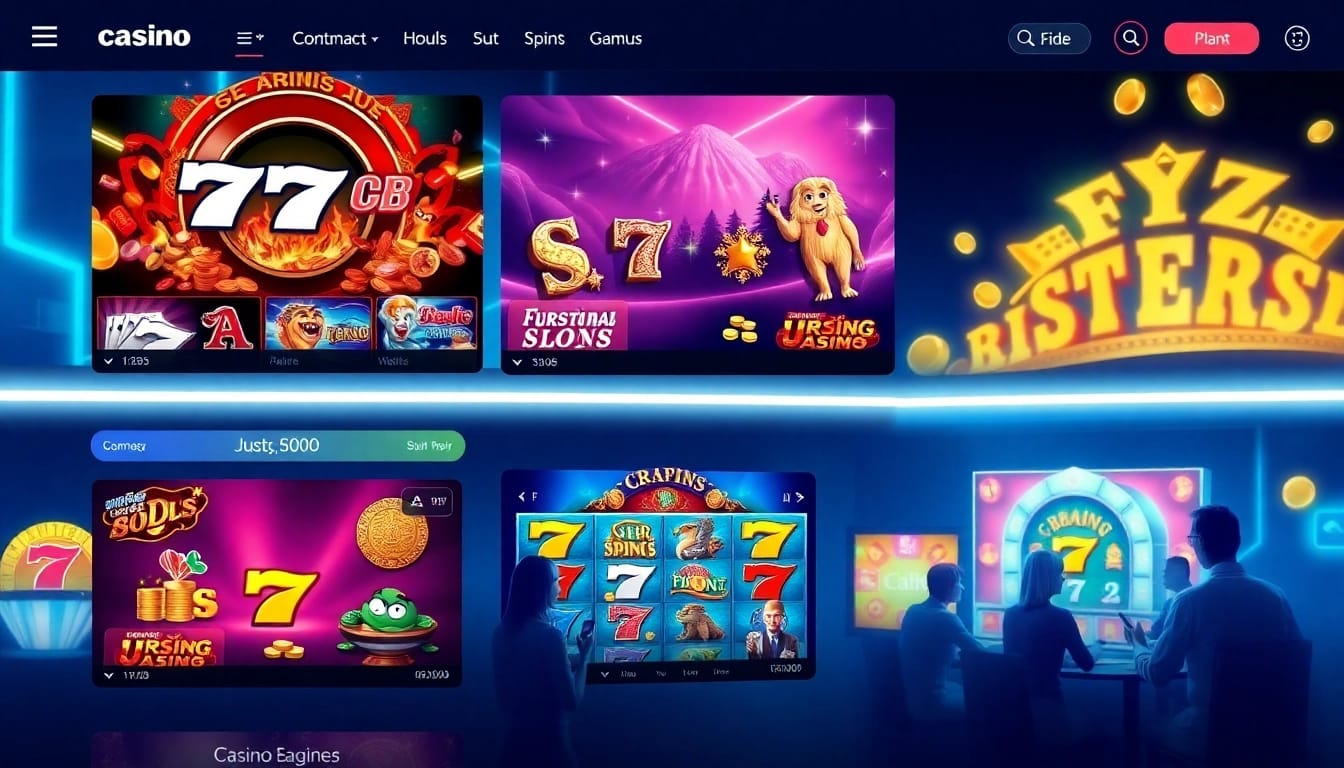 Experience thrilling games at casino online schweiz with a vibrant interface and engaging players.