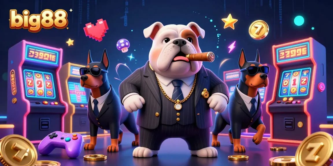 Experience big88's ultimate slot adventure with vibrant characters and dynamic gaming elements.
