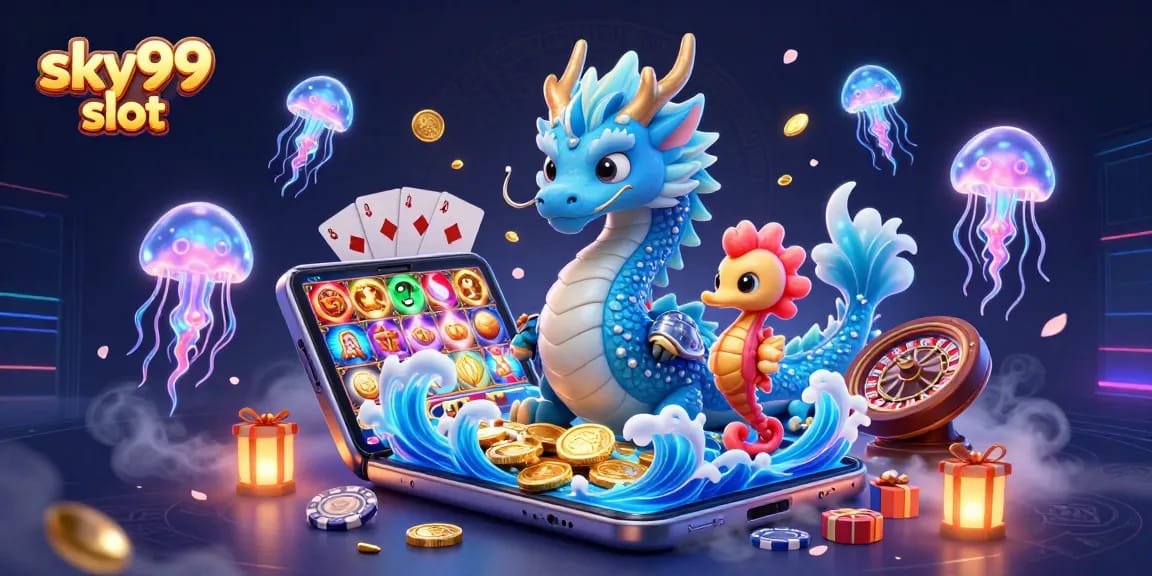 Terlibat dengan pengalaman bermain sky99 slot yang memukau dengan karakter yang cerah dan elemen dinamis.