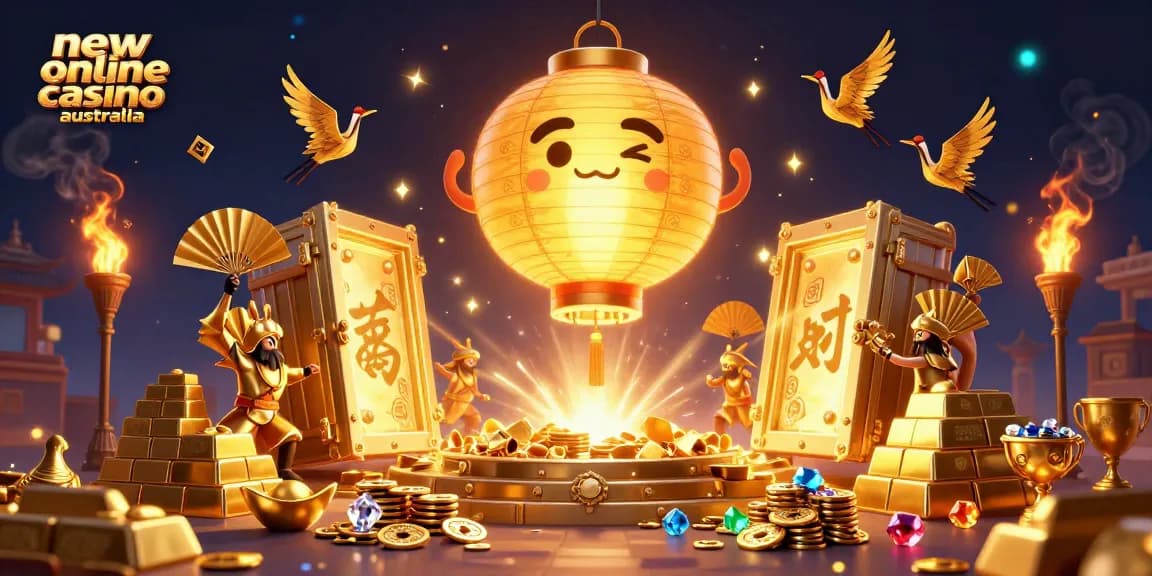 Play at new online casino Australia featuring magical elements and vibrant 3D art.