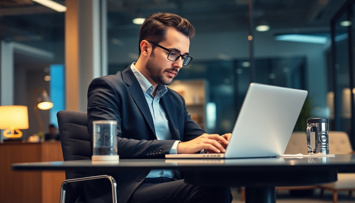 Headhunter führt ein Gespräch mit einem Kandidaten in einem modernen Büro, um potentielle Talente zu finden.