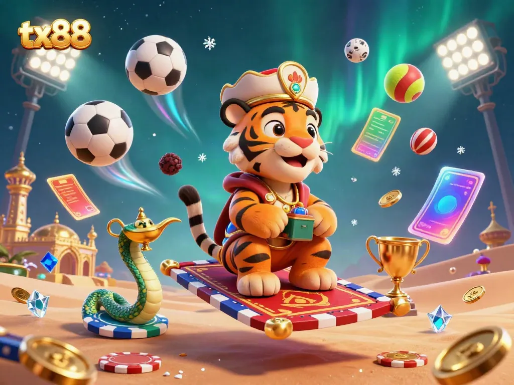 Engage in thrilling bets with tx88’s vibrant digital scene showcasing dynamic sports action.
