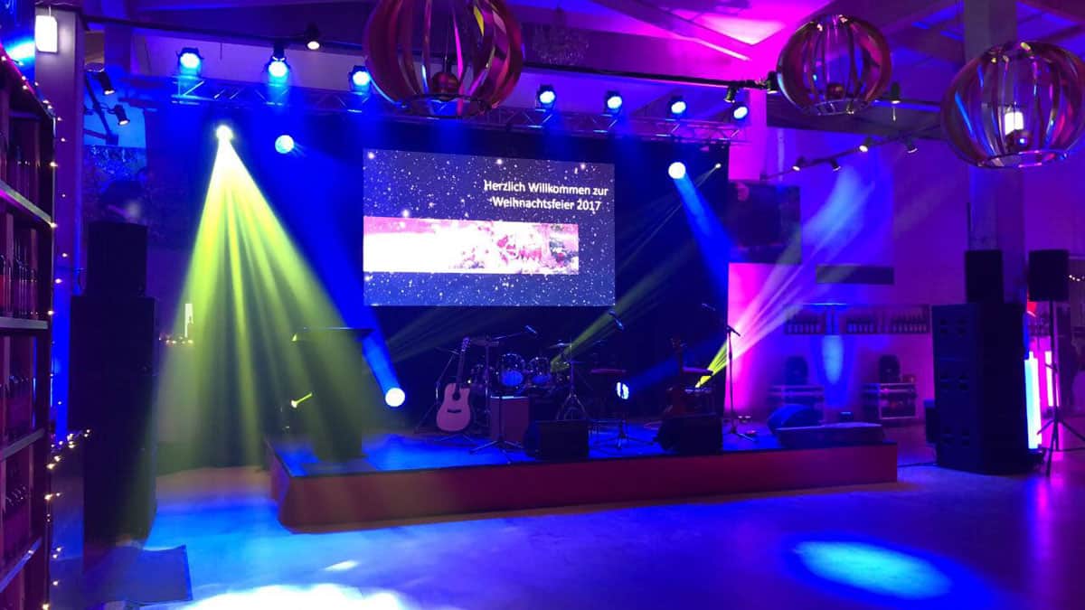 Lichttechnik mieten Münster – Moderne Technik für unvergessliche Events