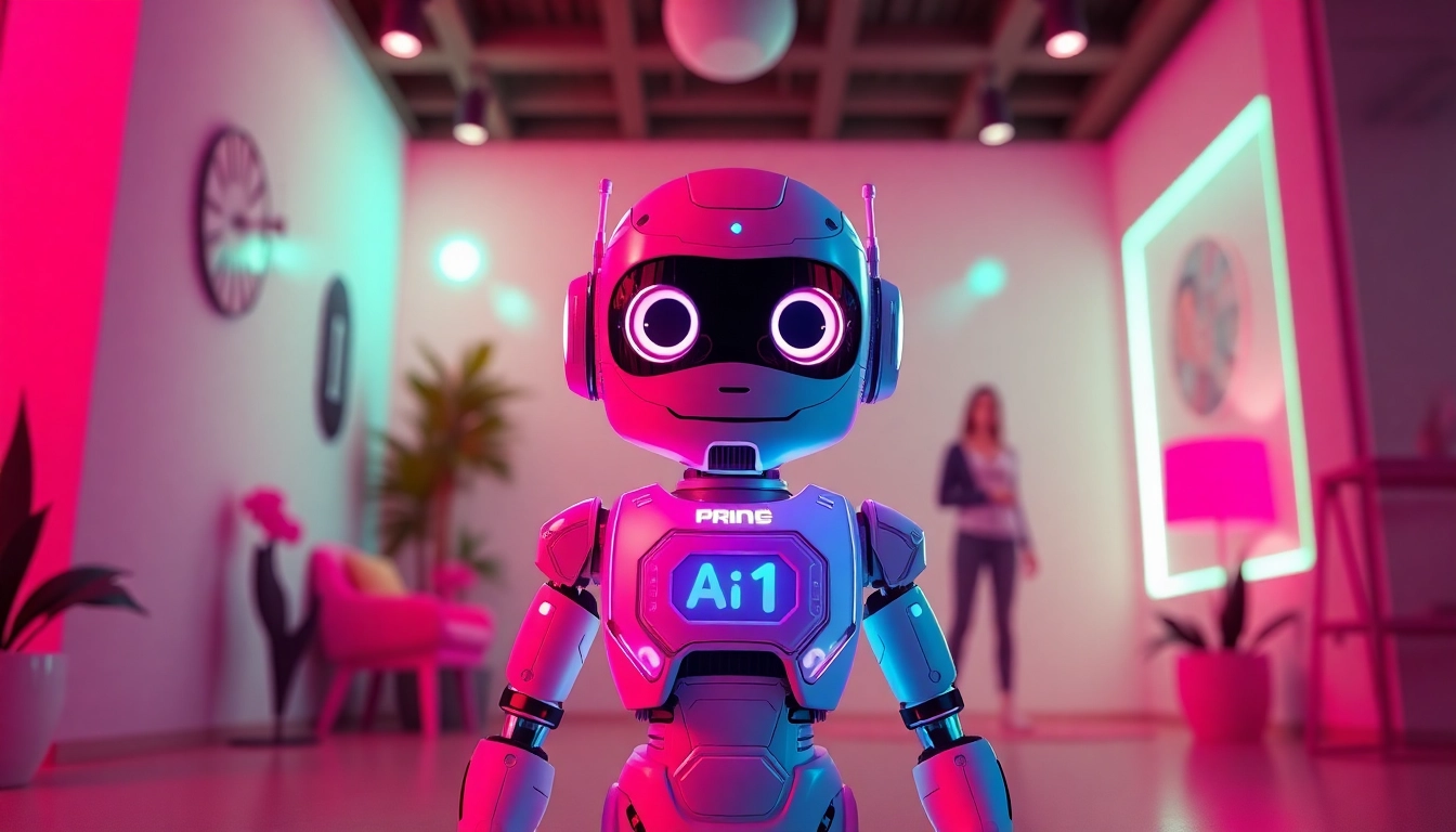 Engaging digital interface showcasing free sex ai chatbot interactions with playful characters.