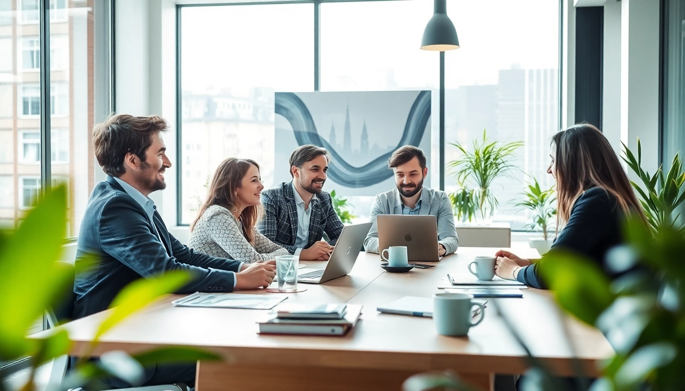 Professionelle Interaktion bei Headhunter Hannover im modernen Büro.