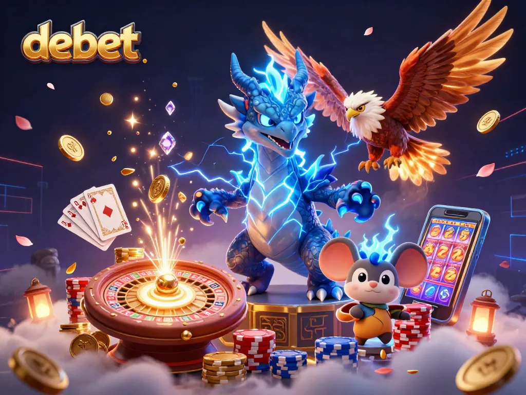 Experience debet's thrilling casino vibes as powerful characters ignite a world of winnings and excitement.