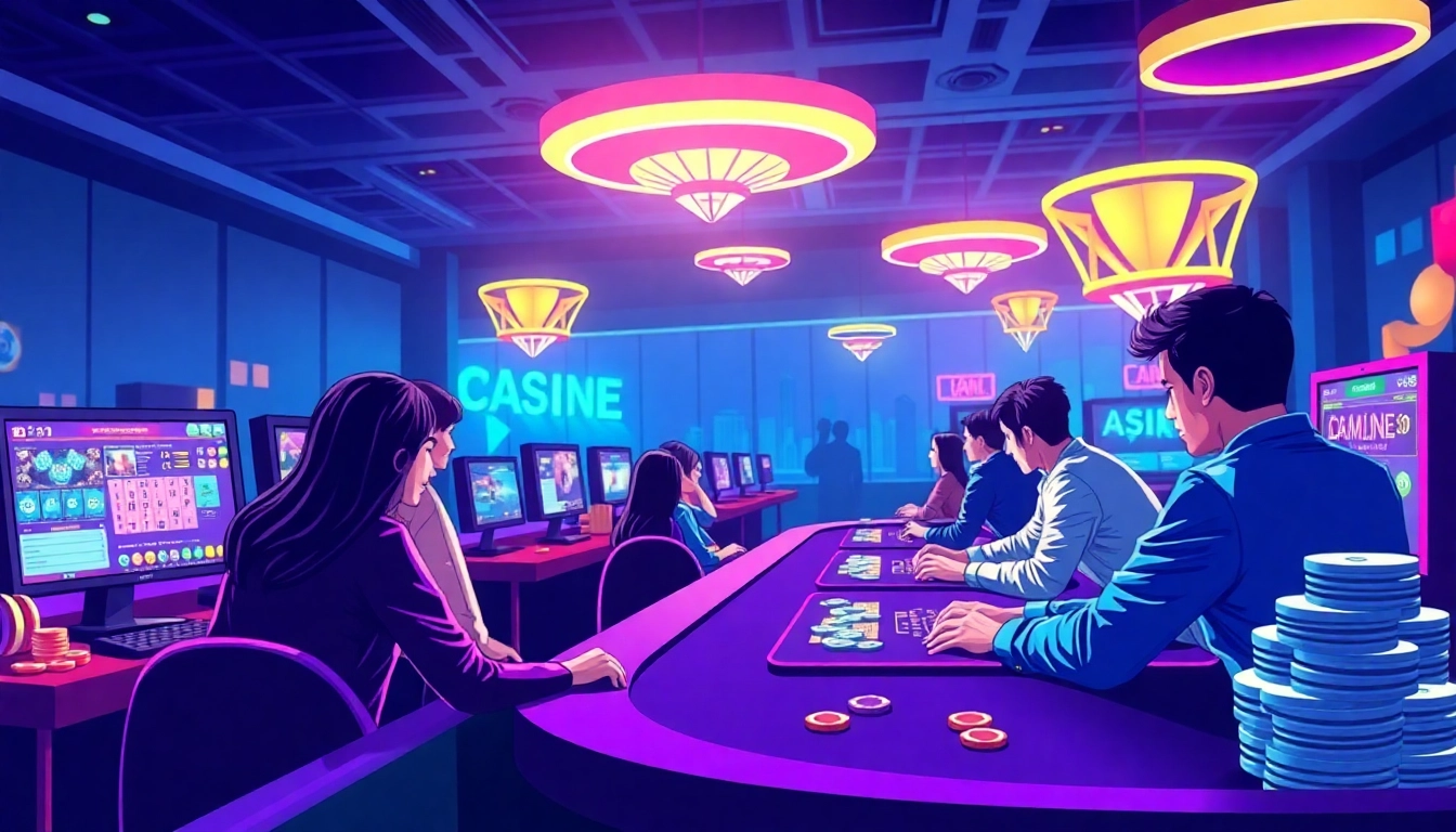 Experience the thrill of online casino real money no deposit bonuses with vibrant virtual gaming.