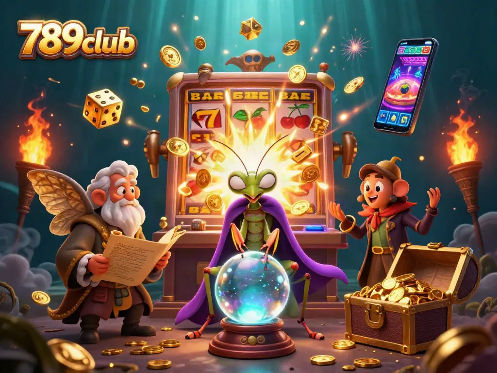 Experience thrilling moments at 789club with vibrant slot machines and captivating fortune tellers.
