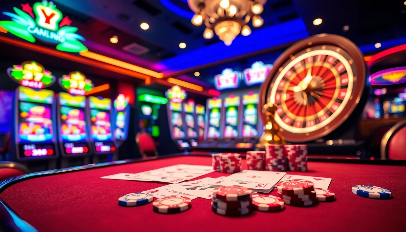 Experience the thrill of nhà cái fun79 with vibrant casino games and luxurious tables.