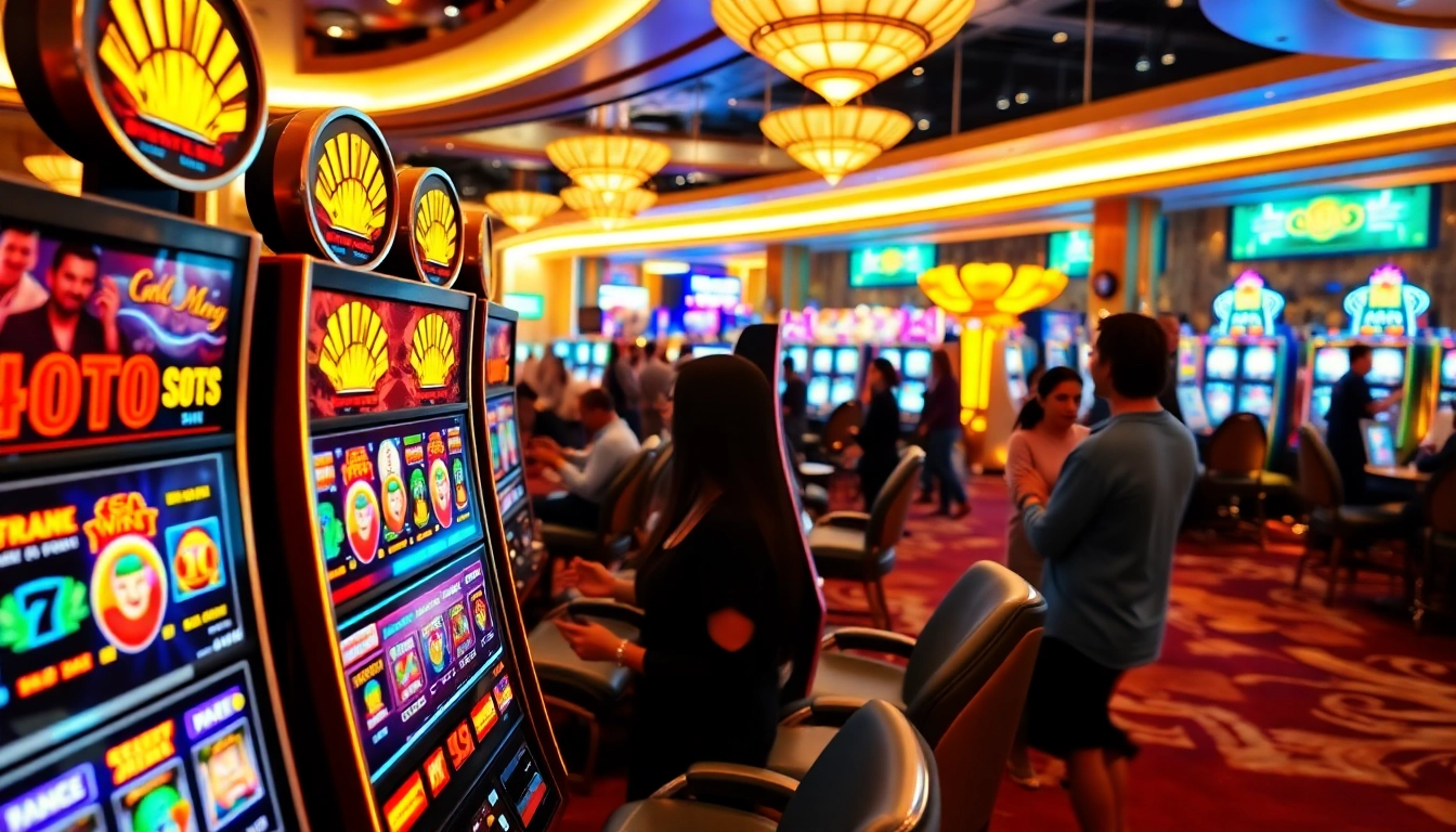 ทดลองเล่นสล็อต สนุกสนานกับสล็อตแมชชีนในคาสิโนที่ทันสมัย