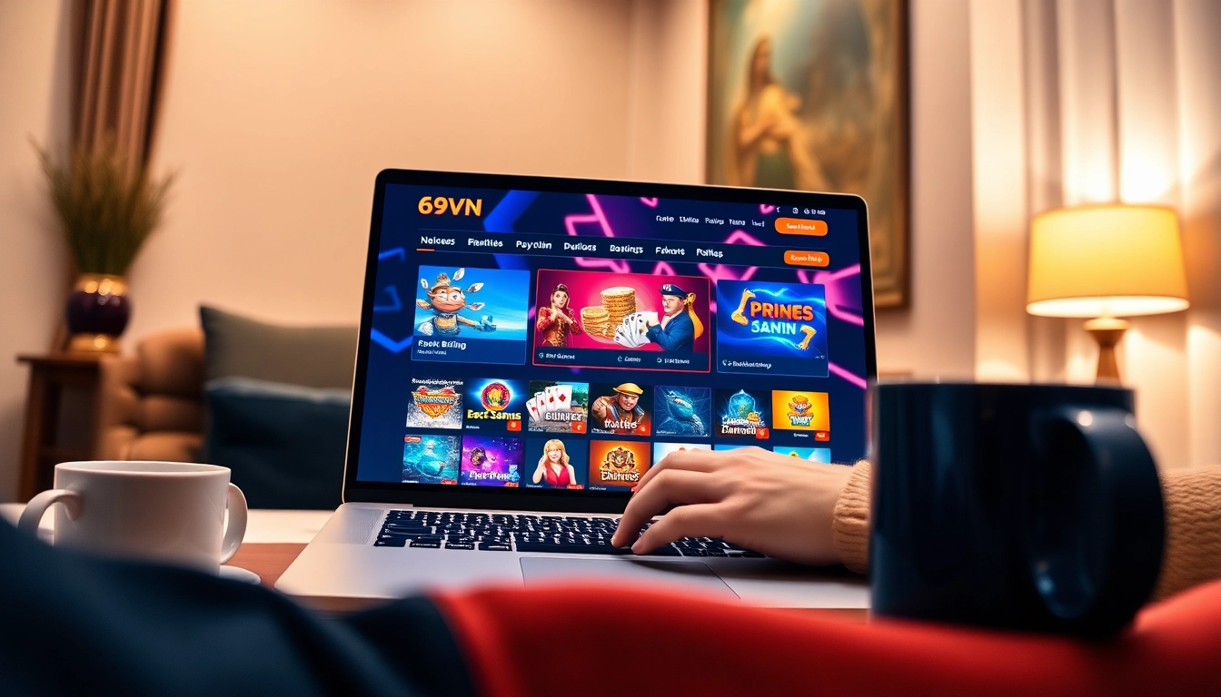 Engaging user experience at 69vn.day with vibrant gaming graphics.
