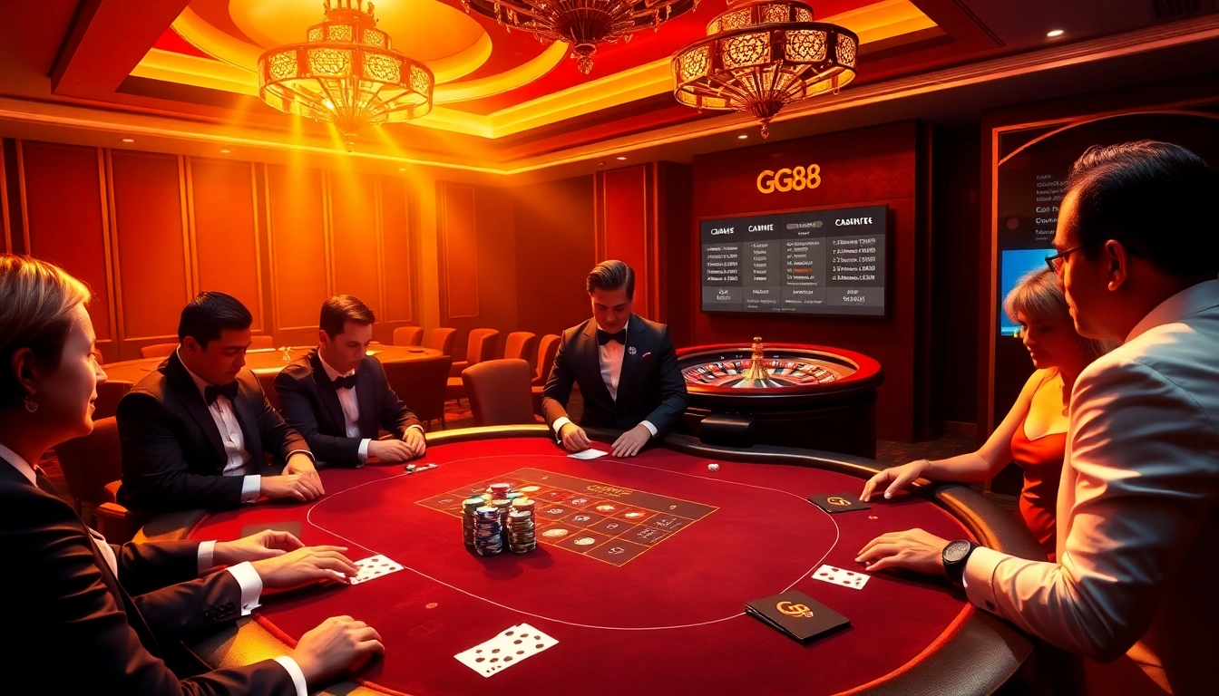 Experience thrilling gaming at https://gg88.ltd/ with high-stakes poker and roulette excitement.